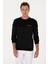 Erkek Siyah Sweatshirt 50316380-VR046 1