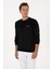 Erkek Siyah Sweatshirt 50316380-VR046 3