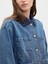 Kadın Mavi Relaxed Denim Chore Ceket 3