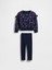 Kız Bebek Lacivert Sweatshirt & Legging Tayt Set 3