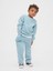 Erkek Bebek Bebe Mavisi Vintagesoft Washed Sweat Set 1
