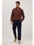 Erkek Slim Fit Dar Kesim Lastikli Bağcık Detaylı Lacivert Pantolon 5