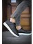 Lopez Air Erkek Sneaker Siyah Deri Tabanlı 4