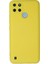 Realme C21Y Kadife Dolgulu Lansman Silikon Kılıf Rcv/nano Lansman 1