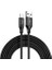 AlumiCable XXL USB-C Kablo 3 m Siyah Hızlı Şarj ve Veri Transferi İçin Uygun 3