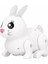 Pilli Tavşan Figür - Sesli Hareketli - 99777-1 - Beyaz (Lisinya) 3