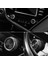 5pcs Alüminyum Araba Merkezi Konsol Düğmeleri Dekorasyon Ac Klima+Ses+Fonksiyon+Arka Ayna Düğmesi Anahtarı Kapaklar Toyota Camry 2018 XV70 (Siyah) (Yurt Dışından) 5