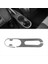 Fiat 500 2012-2015 Yumuşak Karbon Fiber Araç Merkezi Kontrol Handbrake Tutucu Kapak Trim Sticker Aksesuarları (Yurt Dışından) 5
