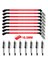 8pcs 41-962 Buji ve 48322 Chevy Silverado Gm 4.8l 5.3l 6.0l V8 (Yurt Dışından) 5