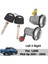 Mitsubishi L200 Için 2001-2005 Sol Sol Sağ Kapı Kilidi Namlu Anahtarları YE05506A (Yurt Dışından) 5
