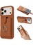 iPhone 17 Pro Için Kart Çantası Halka Tutucu Telefon Kılıfı (Yurt Dışından) 1