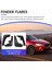 Mazda Cx-3 Cx3 Için 2017-2019 Çamurluk Çamur Kanatları Çamurluk Dış Parçaları Ürünleri Aksesuarları Kapsar 4 Pcs (Yurt Dışından) 4