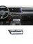 Hyundai Sonata Için Dn8 2024 Araba Klima Knob Paneli Dekoratif Çerçeve Kapak Döşeme Karbon Fiber Lhd (Yurt Dışından) 2