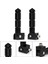 Evrensel 2pcs Arka Yolcu Ayağı Mandal Pedalları Yamaha Honda Suzuki Motosiklet Kırmızı (Yurt Dışından) 5