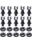 10 Nissan Qashqai Dualis Için Set Tutucu J10 Navara D40 Pathfinder R51 Bonnet Hood Destek Prod Rod Kelepçe Klip Tutucu (Yurt Dışından) 1