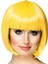 Sarı Renk Parti Peruğu Kısa Küt Saç (5148) 1