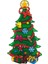 45 cm Vantuzlu Pvc Vinil Yılbaşı Çam Ağacı | Cama Yapışan LED Işıklı Noel Dekoru 3