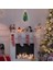 45 cm Vantuzlu Pvc Vinil Yılbaşı Çam Ağacı | Cama Yapışan LED Işıklı Noel Dekoru 6