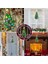 45 cm Vantuzlu Pvc Vinil Yılbaşı Çam Ağacı | Cama Yapışan LED Işıklı Noel Dekoru 7