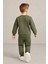 Erkek Çocuk Aslan Nakışlı 2’li Takım – Sweatshirt ve Alt Eşofman %100 Pamuk 3