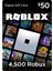 Robux Gift Card 4500 Robux (Tam Yüklenir) 1