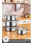 Power Steel 316+ 3ply Discovery Indüksiyon Tabanlı 8 Parça Çelik Tencere Seti 4