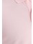 Erkek Slim Fit Dar Kesim Pamuklu Yumuşak Dokulu Serin Tutan Kumaş Düz Pike Pembe Polo Yaka Tişört 6