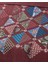 Diamond Clam Çift Kişilik Çok Amaçlı Örtü 200X220 cm Bordo 4
