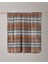 Bold Stripe Pamuk Akrilik Çift Kişilik Battaniye 200X220 cm Koyu Gri 1