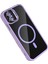 CPT16 Apple iPhone 11 Remim Lensli Magsafe Standlı Kapak - Lila 4