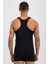 Erkek Sporcu Rambo Pamuklu Atlet Siyah 3