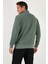 Pamuklu Regular Fit Yarım Fermuarlı Dik Yaka Sweat Erkek Sweat 5905716 7