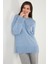 Regular Fit Bisiklet Yaka Basic 2'li Paket Triko Kazak Bayan Kazak 4616213S2 3