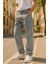 Erkek Yüksek Bel Bol Kesim Baggy Loose Fit Jean PANTOLON-C352 1