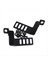 Motosiklet Handguards El Muhafızları Vespa GTS300 (Siyah) (Yurt Dışından) 5