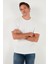 Yazı Detaylı Pamuklu Regular Fit Bisiklet Yaka T Shirt Erkek T Shirt 59020203 2