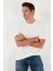 Yazı Detaylı Pamuklu Regular Fit Bisiklet Yaka T Shirt Erkek T Shirt 59020203 4