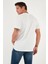 Yazı Detaylı Pamuklu Regular Fit Bisiklet Yaka T Shirt Erkek T Shirt 59020203 6