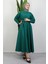 Efil Tesettür Elbise Zümrüt 1
