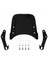 Motosiklet Far Kaplama Ön Cam Ön Cam Triumph Bonneville 2001-2017, T100 2003-2017 (Siyah) (Yurt Dışından) 1