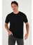 Yazı Detaylı Pamuklu Regular Fit Bisiklet Yaka T Shirt Erkek T Shirt 59020203 5