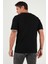 Yazı Detaylı Pamuklu Regular Fit Bisiklet Yaka T Shirt Erkek T Shirt 59020203 7