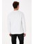 Erkek Beyaz Sweatshirt 50313757-VR013 5