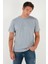 Yazı Detaylı Pamuklu Regular Fit Bisiklet Yaka T Shirt Erkek T Shirt 59020203 5