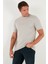 Yazı Detaylı Pamuklu Regular Fit Bisiklet Yaka T Shirt Erkek T Shirt 59020203 6