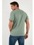 Yazı Detaylı Pamuklu Regular Fit Bisiklet Yaka T Shirt Erkek T Shirt 59020203 6