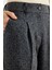 Düz Kesim Dökümlü Pantolon 4