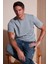 Yazı Detaylı Pamuklu Regular Fit Bisiklet Yaka T Shirt Erkek T Shirt 59020203 1