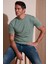 Yazı Detaylı Pamuklu Regular Fit Bisiklet Yaka T Shirt Erkek T Shirt 59020203 1
