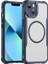 iPhone 13 Magsafe Telefon Kılıfı, Yarı Saydam Köşe Korumalı Karbon Fiber Ince Uyumlu Darbeye Dayanıklı Kılıf iPhone 13 (Yurt Dışından) 1